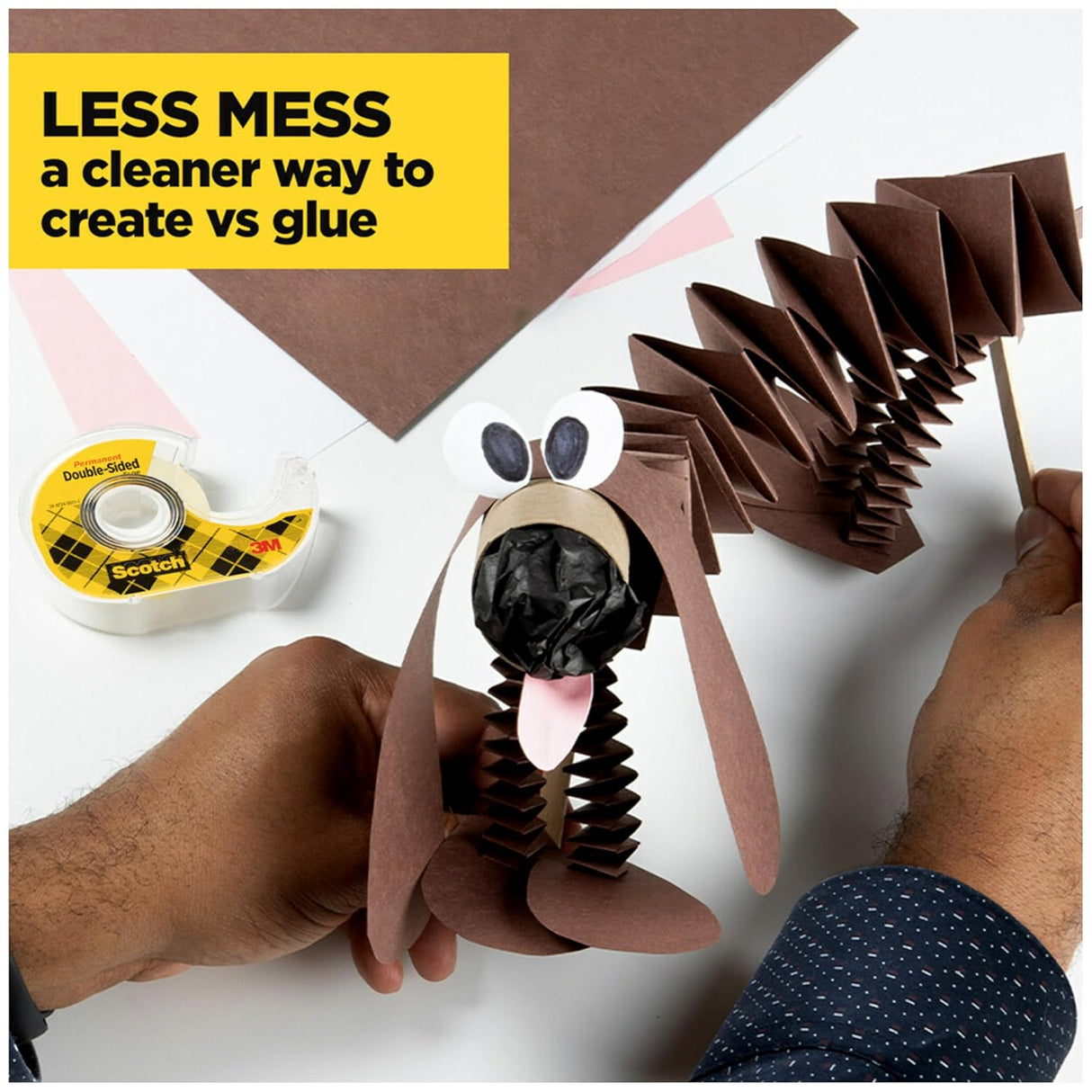 Scotch Double Sided Tape in Box 3/4 x 1299 in (19mm x 33m), 1 roll/box | Clear Tape | Strong adhesive | Permanent | Scrapbooking | Crafts | Photos | Bond | Double Sided Tape | Scotch Tape - Al Kabayel Discount CentreScotch Double Sided Tape in Box 3/4 x 1299 in (19mm x 33m), 1 roll/box | Clear Tape | Strong adhesive | Permanent | Scrapbooking | Crafts | Photos | Bond | Double Sided Tape | Scotch TapeNotepads & Legal Pads3MAl Kabayel Discount Centre