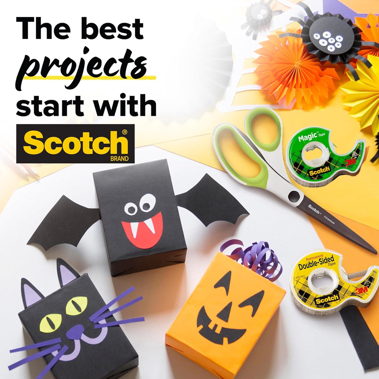 Scotch Double Sided Tape on a dispenser 1/2 x 250 in (2.7mm x 6.3m), 1 roll/dispenser | Clear Tape | Strong adhesive | Permanent | Scrapbooking | Double Sided Tape | Scotch Tape | Tape Dispenser - Al Kabayel Discount CentreScotch Double Sided Tape on a dispenser 1/2 x 250 in (2.7mm x 6.3m), 1 roll/dispenser | Clear Tape | Strong adhesive | Permanent | Scrapbooking | Double Sided Tape | Scotch Tape | Tape DispenserTapes & Packaging Tapes3MAl Kabayel Discount Centre