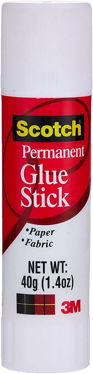 Scotch Permanent Glue Stick 1.38 oz (40gr.) | Safe and Children Friendly | White color | Strong adhesive | Water based | Non toxic | Acid free | For Paper, Scrapbooking | Glue Stix | 1 stick/pack - Al Kabayel Discount CentreScotch Permanent Glue Stick 1.38 oz (40gr.) | Safe and Children Friendly | White color | Strong adhesive | Water based | Non toxic | Acid free | For Paper, Scrapbooking | Glue Stix | 1 stick/packGlue3MAl Kabayel Discount Centre