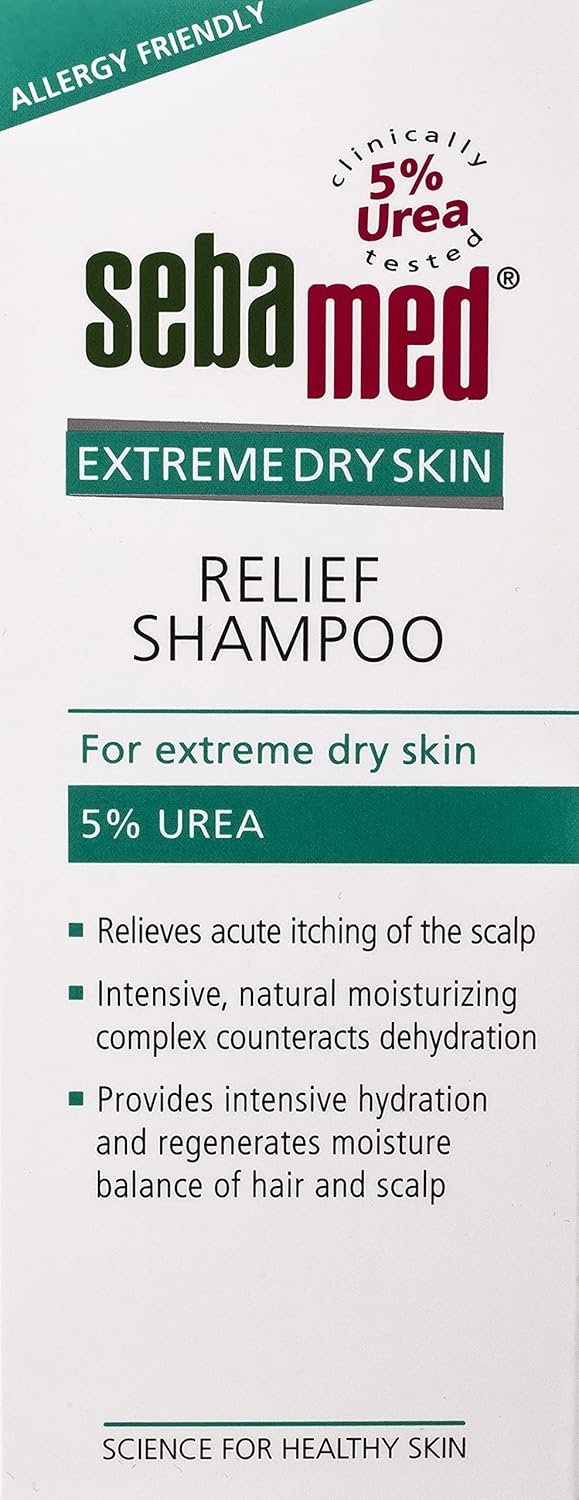 Sebamed Extreme Dry Skin Relief Shampoo 200ml – 5% Urea - Al Kabayel Discount CentreSebamed Extreme Dry Skin Relief Shampoo 200ml – 5% UreaHair CareSEBA MEDAl Kabayel Discount Centre