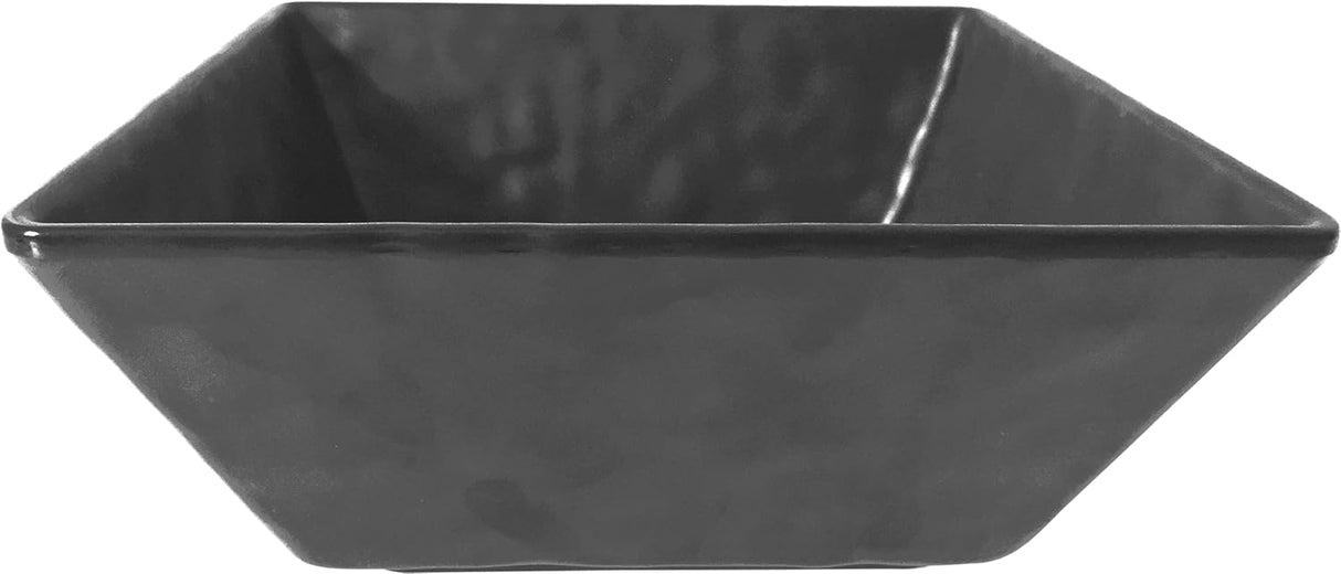 Servewell Melamine Horeca Hammered Square Bowl - 24.1CM - (3.5L) - Black - Al Kabayel Discount CentreServewell Melamine Horeca Hammered Square Bowl - 24.1CM - (3.5L) - BlackBowlsSERVEWELLAl Kabayel Discount Centre