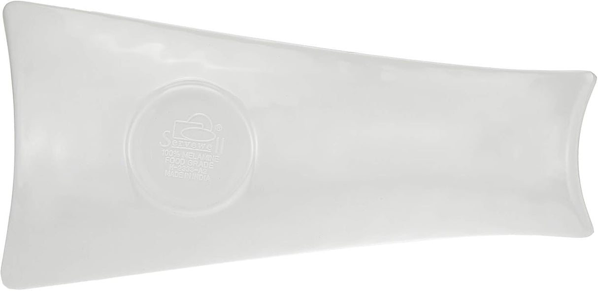 Servewell Melamine Horeca Spoon Rest - 25.5CM - White - Al Kabayel Discount CentreServewell Melamine Horeca Spoon Rest - 25.5CM - WhiteServing TraysSERVEWELLAl Kabayel Discount Centre