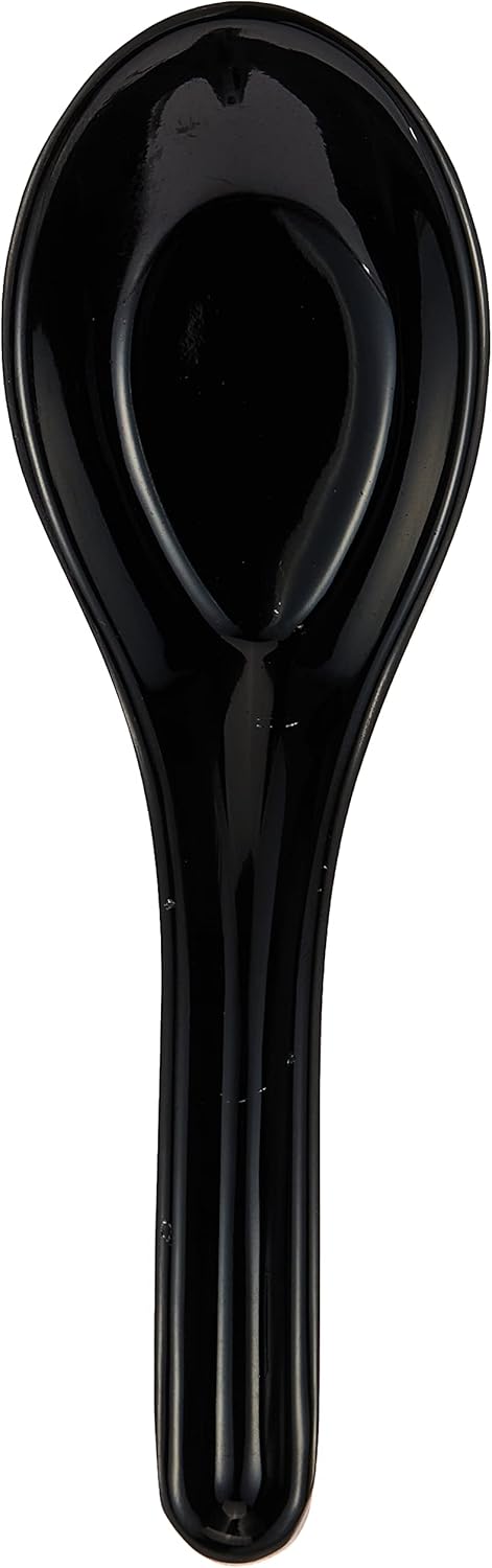 Servewell Melamine Soup Spoon - 13.5CM - Black - Al Kabayel Discount CentreServewell Melamine Soup Spoon - 13.5CM - BlackCookware AccessoriesSERVEWELLAl Kabayel Discount Centre
