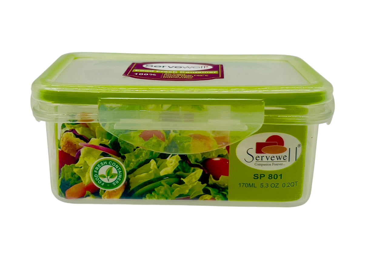 SERVEWELL Rectangular Food Container 170ml - SF9130 - Al Kabayel Discount CentreSERVEWELL Rectangular Food Container 170ml - SF9130Food ContainersSERVEWELLAl Kabayel Discount Centre