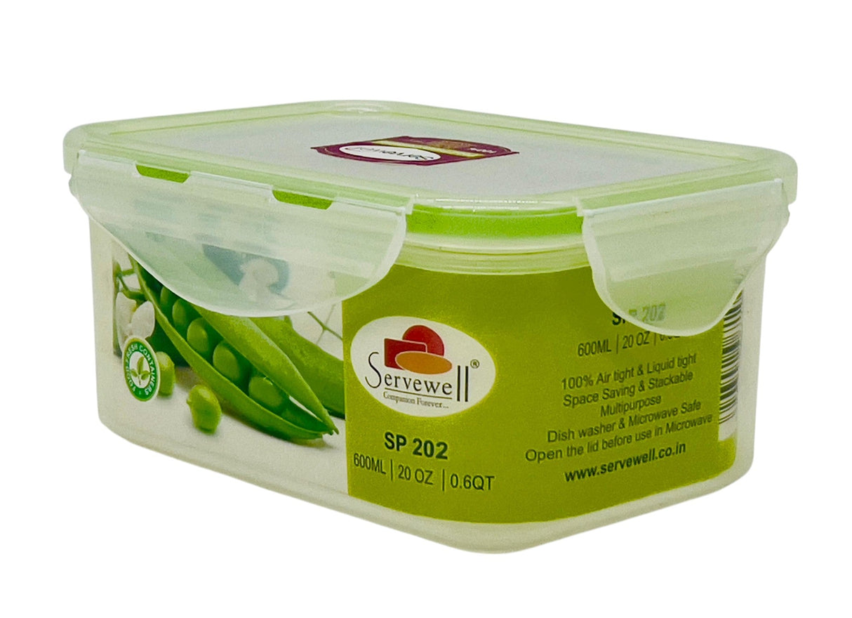 SERVEWELL Rectangular Food Container 600ml - SF9133 - Al Kabayel Discount CentreSERVEWELL Rectangular Food Container 600ml - SF9133Food ContainersSERVEWELLAl Kabayel Discount Centre