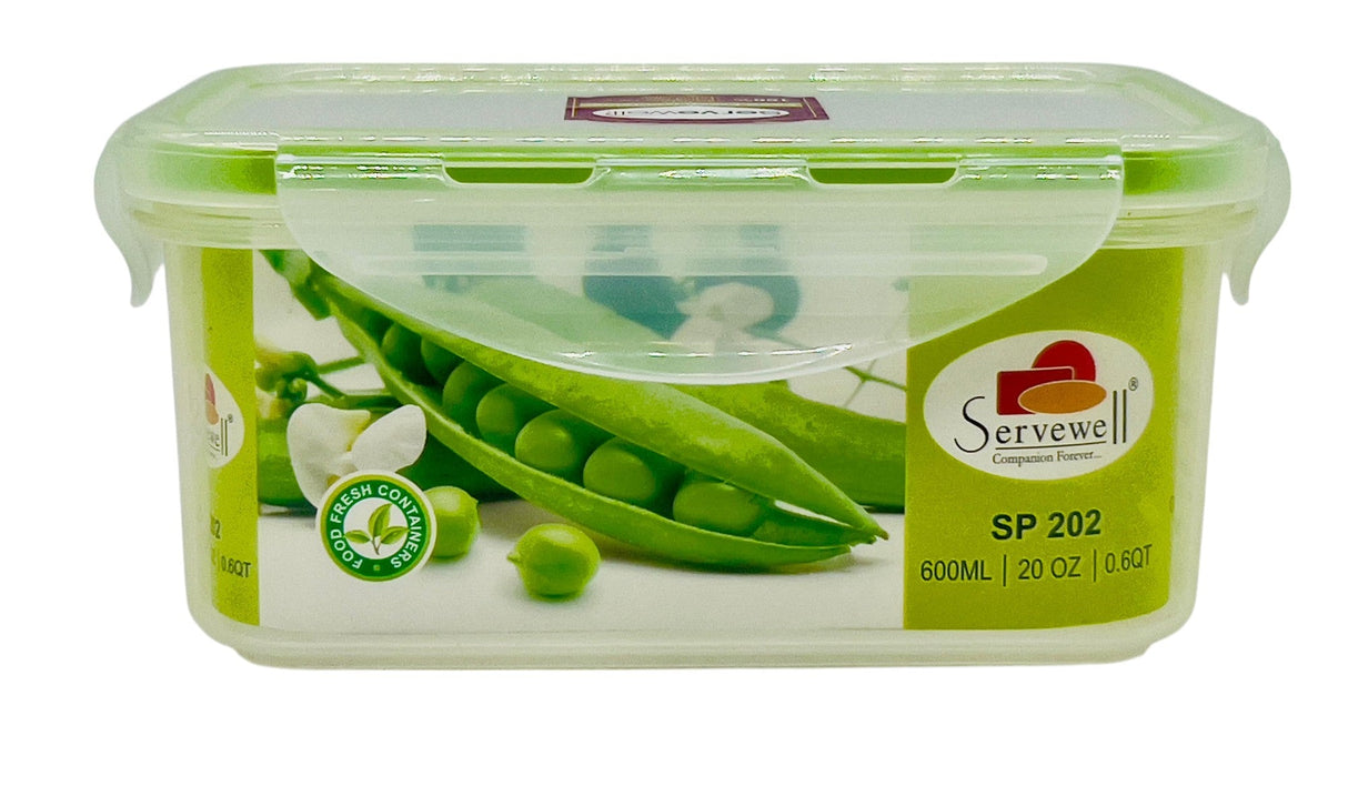 SERVEWELL Rectangular Food Container 600ml - SF9133 - Al Kabayel Discount CentreSERVEWELL Rectangular Food Container 600ml - SF9133Food ContainersSERVEWELLAl Kabayel Discount Centre