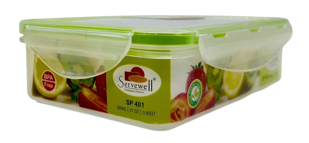SERVEWELL Rectangular Food Container 800ml - SF9134 - Al Kabayel Discount CentreSERVEWELL Rectangular Food Container 800ml - SF9134Food ContainersSERVEWELLAl Kabayel Discount Centre