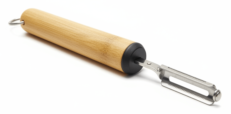 Shengya Classic Stainless Steel Vegetable Peeler with Wooden Handle – Smooth Grip Kitchen Essential (22 cm) - Al Kabayel Discount CentreShengya Classic Stainless Steel Vegetable Peeler with Wooden Handle – Smooth Grip Kitchen Essential (22 cm)PeelersSHENGYAAl Kabayel Discount Centre