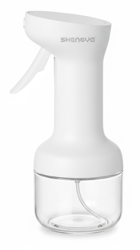 Shengya Multipurpose Glass Oil Spray Bottle with Durable Plastic Head – Fine Mist & Pour Control, 280ml / 170ml - Al Kabayel Discount CentreShengya Multipurpose Glass Oil Spray Bottle with Durable Plastic Head – Fine Mist & Pour Control, 280ml / 170mlKitchen Utensils & GadgetsSHENGYAAl Kabayel Discount Centre