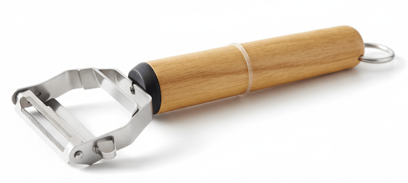 Shengya Stainless Steel Double - Edge Vegetable Peeler with Wooden Handle – Fast & Efficient Peeling Tool (20×7 cm) - Al Kabayel Discount CentreShengya Stainless Steel Double - Edge Vegetable Peeler with Wooden Handle – Fast & Efficient Peeling Tool (20×7 cm)PeelersSHENGYAAl Kabayel Discount Centre