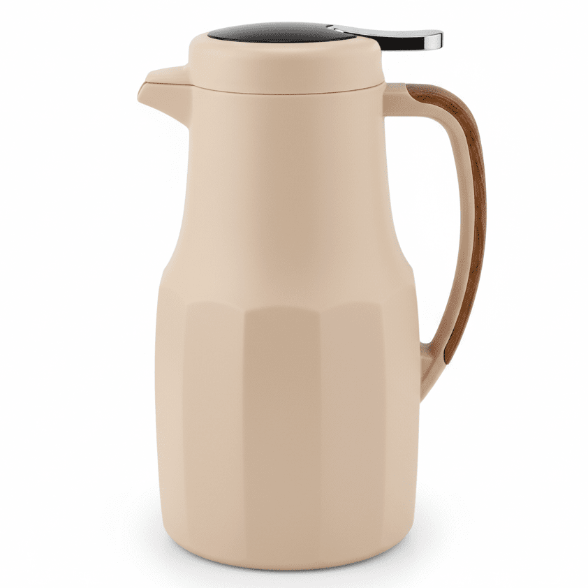 Shimizu Premium Insulated Vacuum Flask, 1.5 Liter, Beige Color - Al Kabayel Discount CentreShimizu Premium Insulated Vacuum Flask, 1.5 Liter, Beige ColorThermosSHIMIZUAl Kabayel Discount Centre