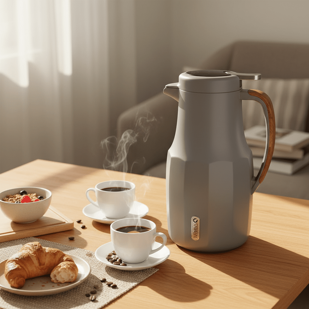 Shimizu Premium Insulated Vacuum Flask, 1.5 Liter, Gray Color - Al Kabayel Discount CentreShimizu Premium Insulated Vacuum Flask, 1.5 Liter, Gray ColorThermosSHIMIZUAl Kabayel Discount Centre