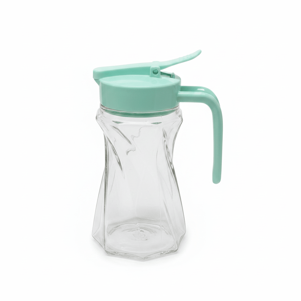 Shishegaran Glass Oil Dispenser with Flip-Top Lid – 350ml - Pink / Yellow / White / Sage Green - Al Kabayel Discount CentreShishegaran Glass Oil Dispenser with Flip-Top Lid – 350ml - Pink / Yellow / White / Sage GreenKitchen Utensils & GadgetsSHISHEGARANAl Kabayel Discount Centre