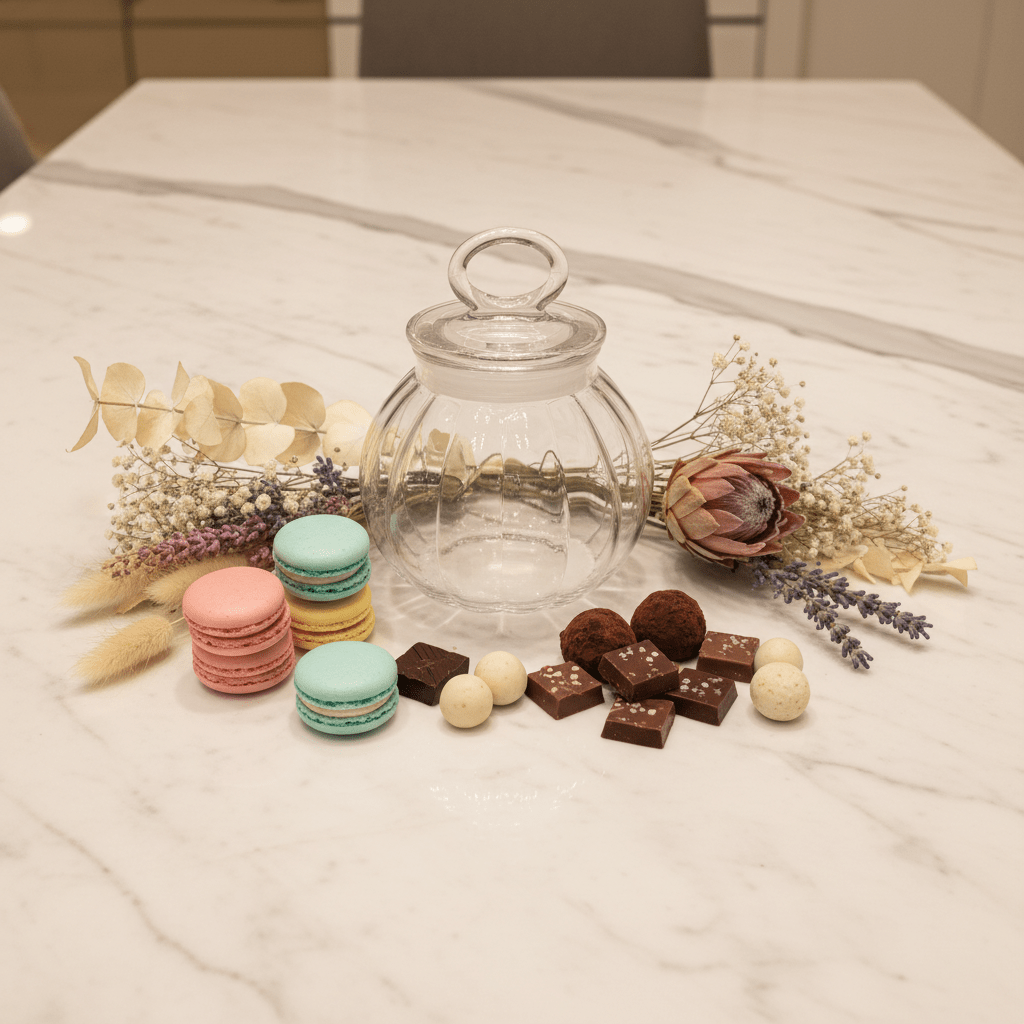 Signature Glass Candy Jar — 750ml - Al Kabayel Discount CentreSignature Glass Candy Jar — 750mlJars & Food SaversSIGNATUREAl Kabayel Discount Centre