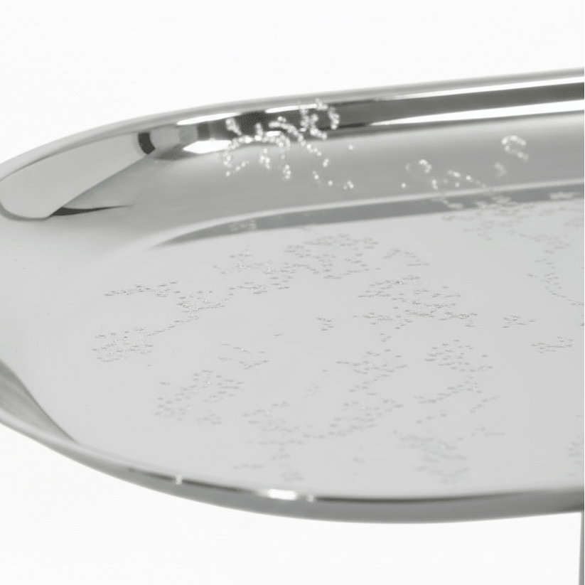 Silver Metal Footed Candy Tray – 30cm - Al Kabayel Discount CentreSilver Metal Footed Candy Tray – 30cmServing TraysAKDCAl Kabayel Discount Centre