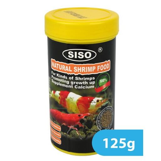 Siso Natural Shrimp Food, Growth Up Supplyment Calcium, 125G - Al Kabayel Discount CentreSiso Natural Shrimp Food, Growth Up Supplyment Calcium, 125GPet SuppliesSISOAl Kabayel Discount Centre