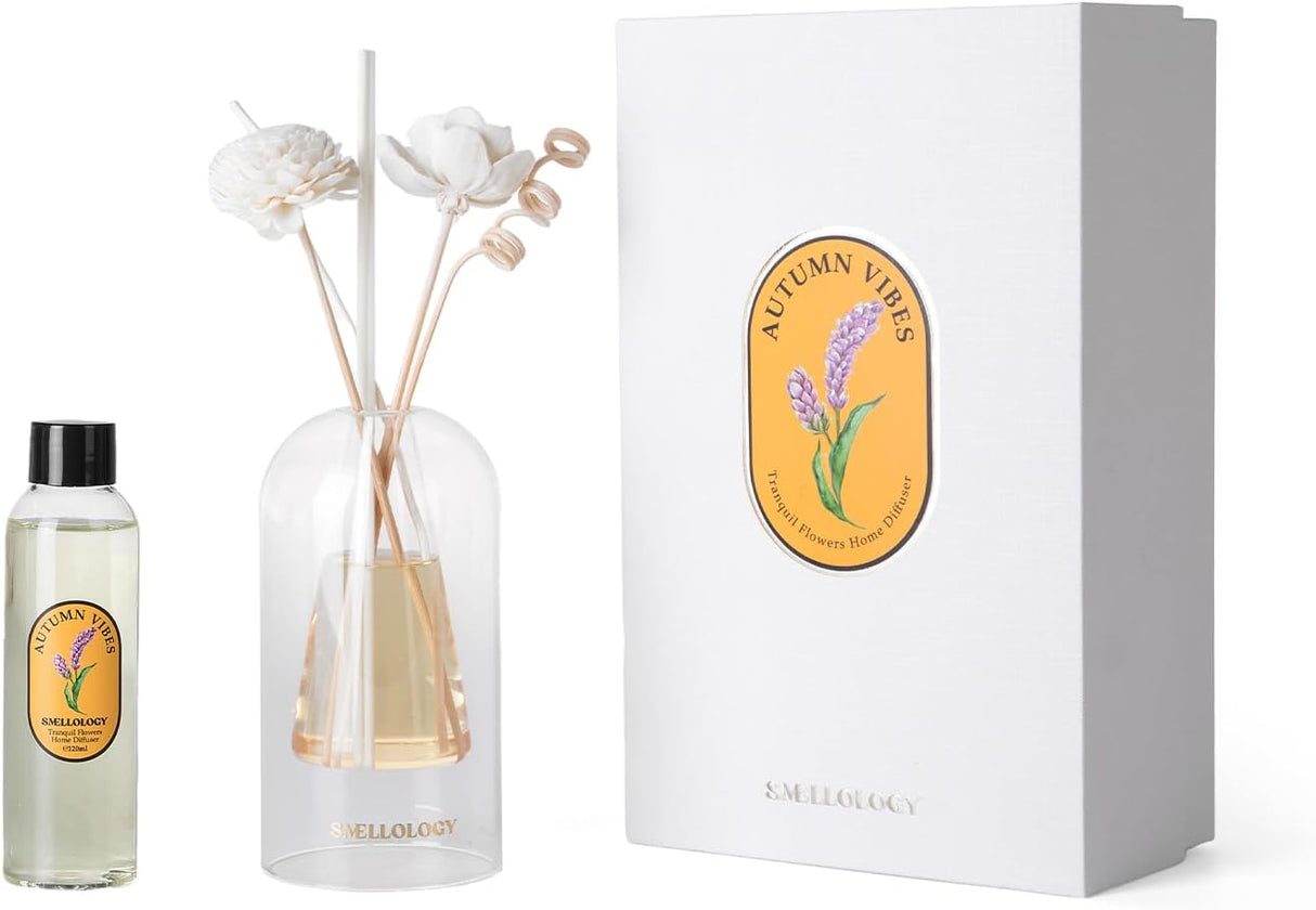 SMELLOLOGY Tranquil Flower Flowers Home Diffuser - Autumn Vibes 120ml - Al Kabayel Discount CentreSMELLOLOGY Tranquil Flower Flowers Home Diffuser - Autumn Vibes 120mlHome FragrancesSMELLOLOGYAl Kabayel Discount Centre