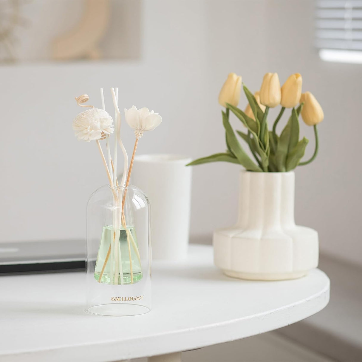 SMELLOLOGY Tranquil Flower Flowers Home Diffuser - Tea Escape 120ml - Al Kabayel Discount CentreSMELLOLOGY Tranquil Flower Flowers Home Diffuser - Tea Escape 120mlHome FragrancesSMELLOLOGYAl Kabayel Discount Centre