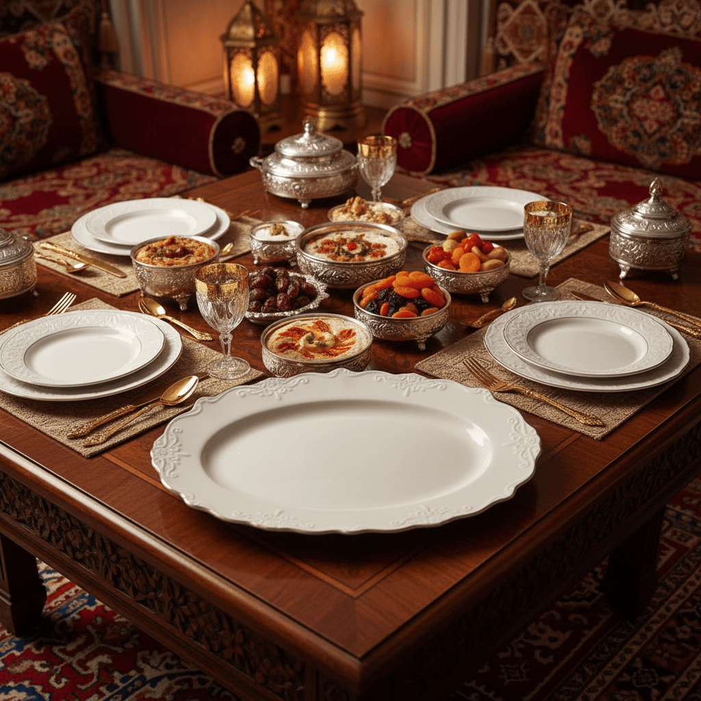 Solecasa Off - White Oval Ceramic Serving Plate with Gold Rim - 35 x 25 cm - Al Kabayel Discount CentreSolecasa Off - White Oval Ceramic Serving Plate with Gold Rim - 35 x 25 cmPlatesSOLECASAAl Kabayel Discount Centre