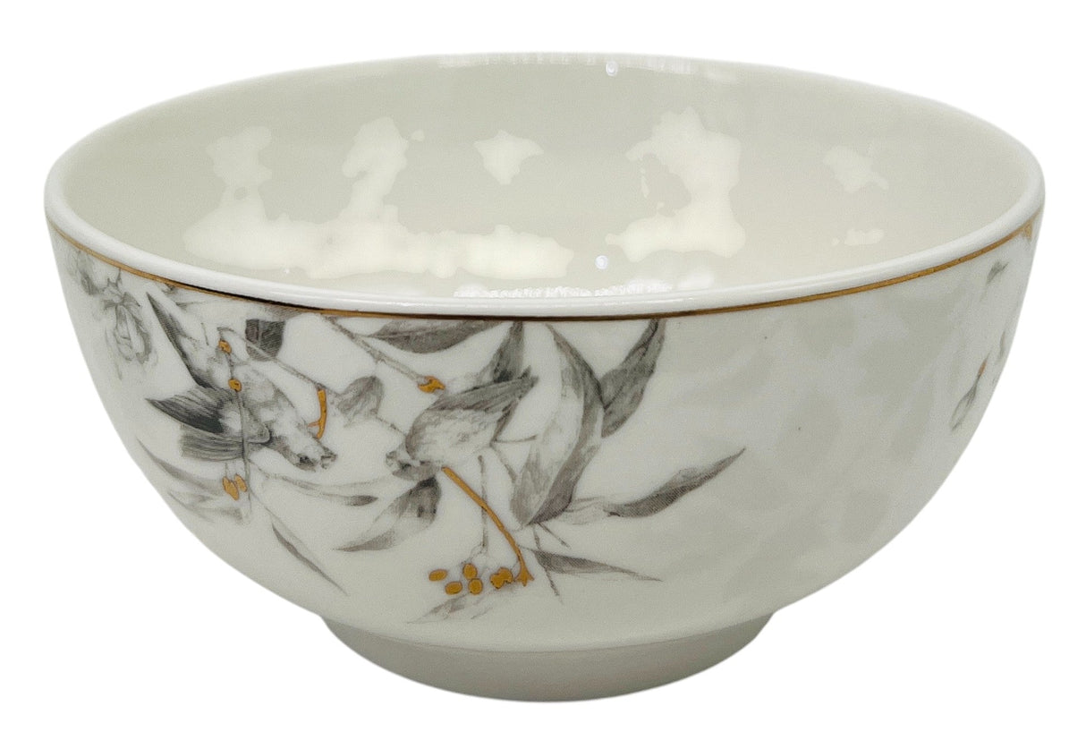 Solecasa Porcelain Soup Bowl 4.6", White - Grey&Gold Floral Designs - Al Kabayel Discount CentreSolecasa Porcelain Soup Bowl 4.6", White - Grey&Gold Floral DesignsBowlsSOLECASAAl Kabayel Discount Centre