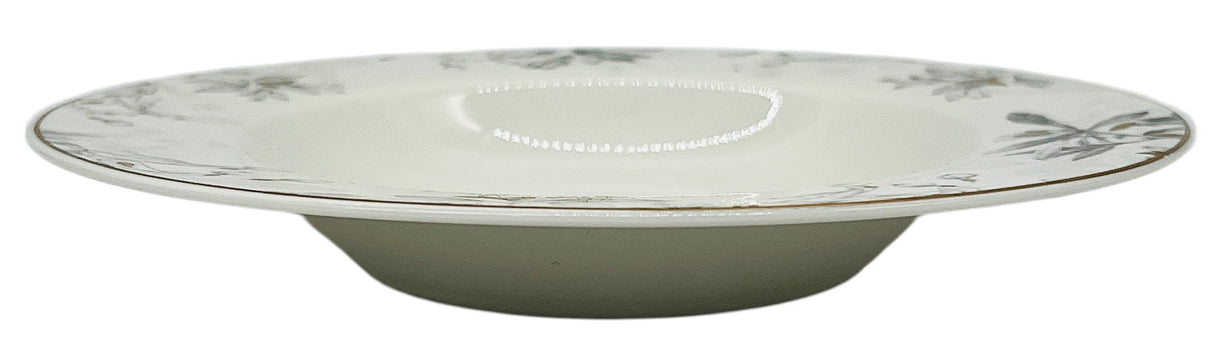Solecasa Porcelain Soup Plate 8.5", White - Grey Floral Designs - Al Kabayel Discount CentreSolecasa Porcelain Soup Plate 8.5", White - Grey Floral DesignsPlatesSOLECASAAl Kabayel Discount Centre