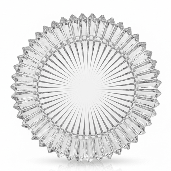 Soliel Classic Round Glass Ashtray with Designer Artistic Pattern – Durable Glass Smoking Accessory for Home & Lounge (15 cm) - Al Kabayel Discount CentreSoliel Classic Round Glass Ashtray with Designer Artistic Pattern – Durable Glass Smoking Accessory for Home & Lounge (15 cm)AshtraysSOLIELAl Kabayel Discount Centre