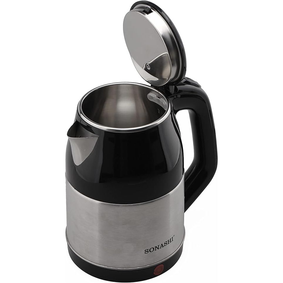 Sonashi 1.8 Litres Stainless Steel Cordless Kettle SKT - 1811 - Al Kabayel Dicount CenterSonashi 1.8 Litres Stainless Steel Cordless Kettle SKT - 1811Electric KettlesSONASHIAl Kabayel Dicount Center