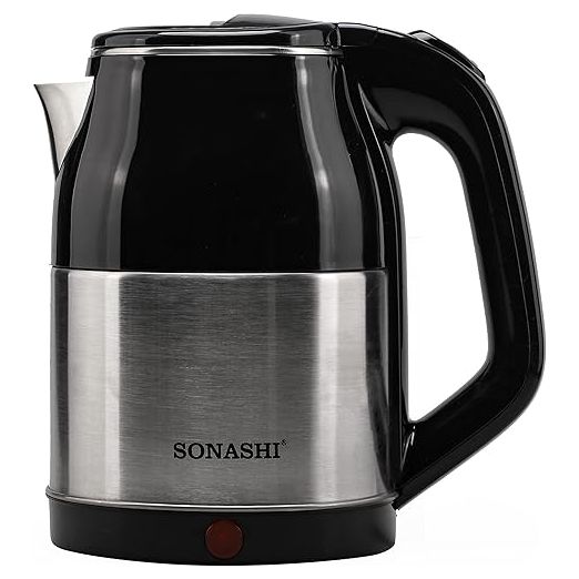 Sonashi 1.8 Litres Stainless Steel Cordless Kettle SKT - 1811 - Al Kabayel Dicount CenterSonashi 1.8 Litres Stainless Steel Cordless Kettle SKT - 1811Electric KettlesSONASHIAl Kabayel Dicount Center