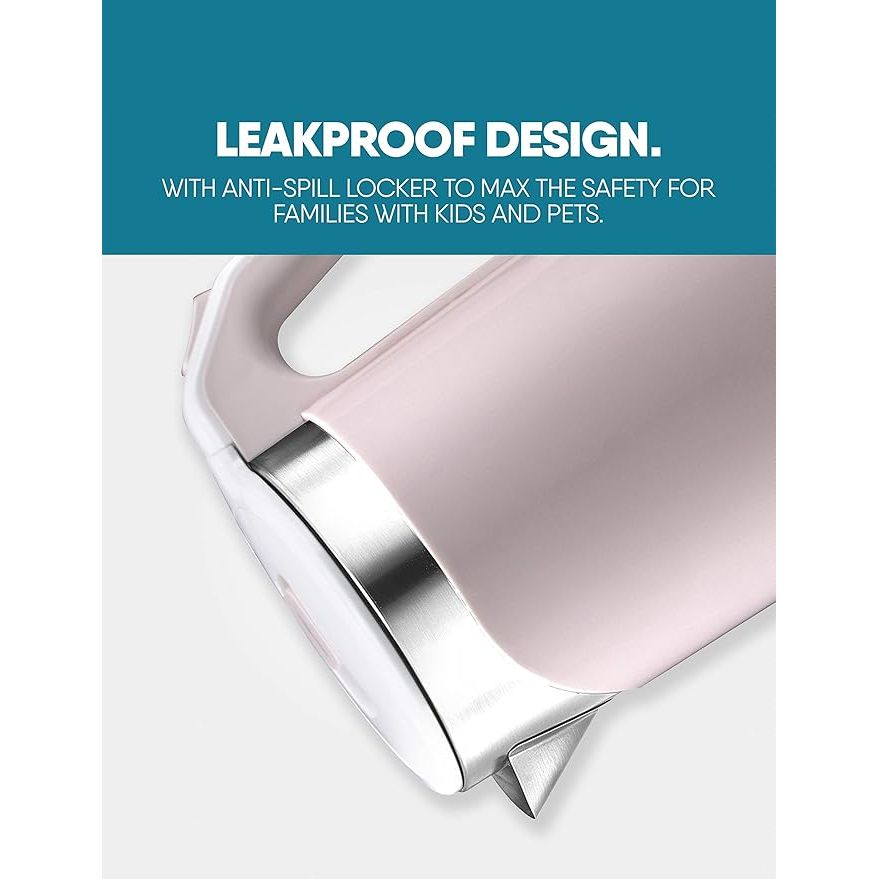 Sonashi 1.8L Stainless Steel Cordless Kettle Pink SKT - 1808 - Al Kabayel Dicount CenterSonashi 1.8L Stainless Steel Cordless Kettle Pink SKT - 1808Electric KettlesSONASHIAl Kabayel Dicount Center