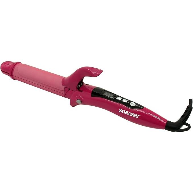 Sonashi 2 - in - 1 Hair Curler & Straightener, Pink - Al Kabayel Dicount CenterSonashi 2 - in - 1 Hair Curler & Straightener, PinkcurlerSONASHIAl Kabayel Dicount Center