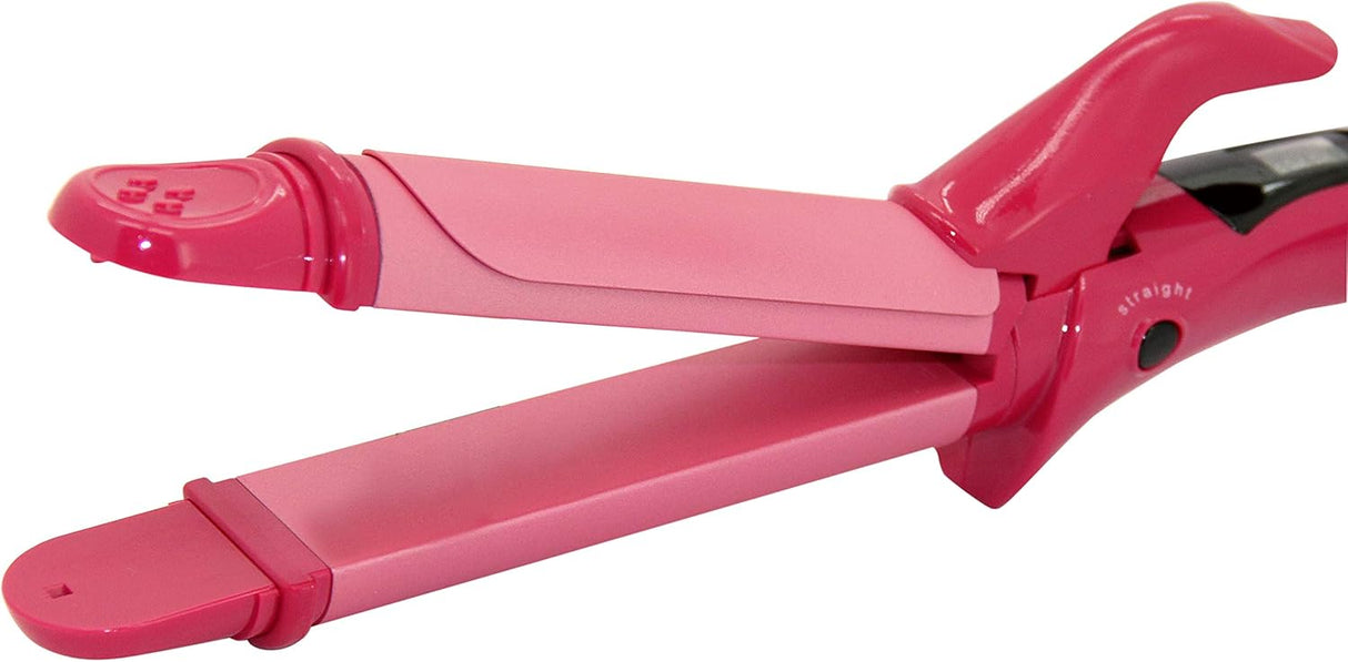 Sonashi 2 - in - 1 Hair Curler & Straightener, Pink - Al Kabayel Discount CentreSonashi 2 - in - 1 Hair Curler & Straightener, PinkHair StraightenerSONASHIAl Kabayel Discount Centre