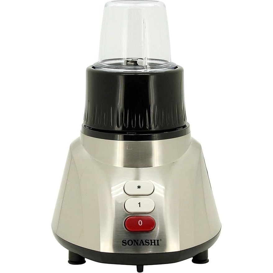 SONASHI 3 in 1 Blender Black SB - 160N Ð 3 Speed, Pulse Control, 500W Countertop Blender Mixer Grinder with Overheating Protection, 1.5L Unbreakable Jar, Chopping Cup, Grinding Cup | Kitchen Appliances - Al Kabayel Dicount CenterSONASHI 3 in 1 Blender Black SB - 160N Ð 3 Speed, Pulse Control, 500W Countertop Blender Mixer Grinder with Overheating Protection, 1.5L Unbreakable Jar, Chopping Cup, Grinding Cup | Kitchen AppliancesCountertop BlendersSONASHIAl Kabayel Dicount Center