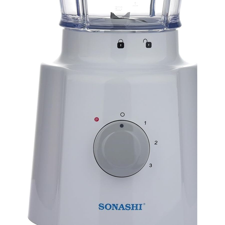 SONASHI 3 in 1 Blender SB - 133 Ð 3 Speed, 650W Countertop Blender Mixer Grinder with Overheating Protection, 1.5L Unbreakable Jar, Mincing Cup, Grinding Cup | Kitchen Appliances - Al Kabayel Dicount CenterSONASHI 3 in 1 Blender SB - 133 Ð 3 Speed, 650W Countertop Blender Mixer Grinder with Overheating Protection, 1.5L Unbreakable Jar, Mincing Cup, Grinding Cup | Kitchen AppliancesCountertop BlendersSONASHIAl Kabayel Dicount Center