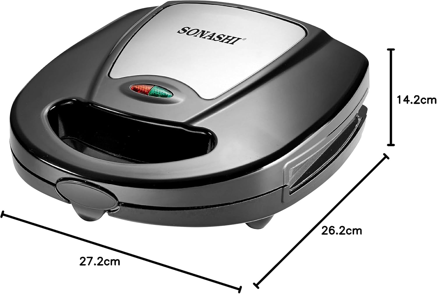 Sonashi 3 - in - 1 Multi Snack Maker SSM - 861 - Detachable Sandwich, Grill, Waffle Making Plates with Bakelite Coating - Al Kabayel Discount CentreSonashi 3 - in - 1 Multi Snack Maker SSM - 861 - Detachable Sandwich, Grill, Waffle Making Plates with Bakelite CoatingSandwich MakersSONASHIAl Kabayel Discount Centre