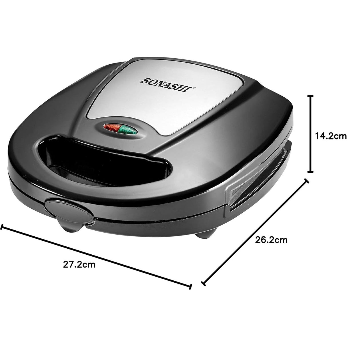 Sonashi 3 - in - 1 Multi Snack Maker SSM - 861 - Detachable Sandwich, Grill, Waffle Making Plates with Bakelite Coating - Al Kabayel Discount CentreSonashi 3 - in - 1 Multi Snack Maker SSM - 861 - Detachable Sandwich, Grill, Waffle Making Plates with Bakelite CoatingSandwich MakersSONASHIAl Kabayel Discount Centre