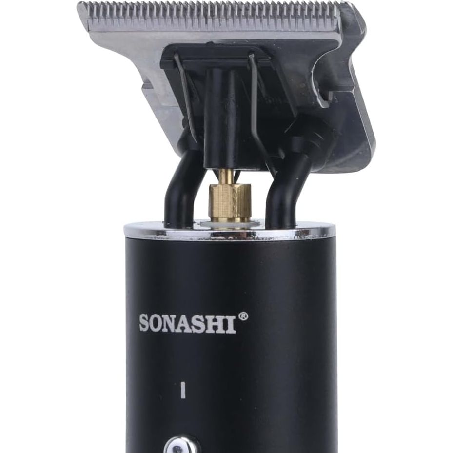 Sonashi 6 - in - 1 Rechargeable Hair Clipper Set - Trimmer/Shaver/Nose Trimmer Stainless Steel Blades For Easy Cutting And LCD Display, Use Time - 2 Hours SHC - 1064 Black - Al Kabayel Dicount CenterSonashi 6 - in - 1 Rechargeable Hair Clipper Set - Trimmer/Shaver/Nose Trimmer Stainless Steel Blades For Easy Cutting And LCD Display, Use Time - 2 Hours SHC - 1064 BlacktrimmerSONASHIAl Kabayel Dicount Center