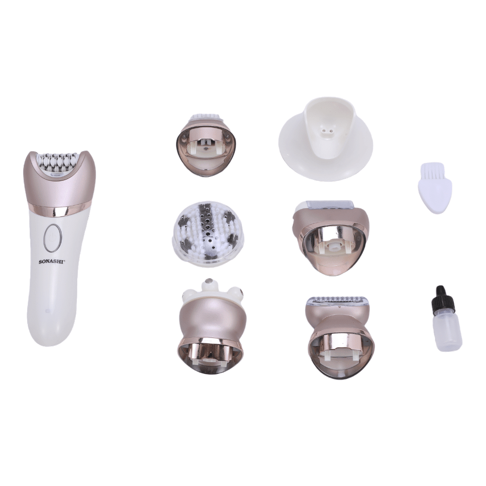 Sonashi 6 In 1 Rechargeable Lady Shaver SLD - 825 - Al Kabayel Discount CentreSonashi 6 In 1 Rechargeable Lady Shaver SLD - 825Personal Care & Styling ToolsSONASHIAl Kabayel Discount Centre