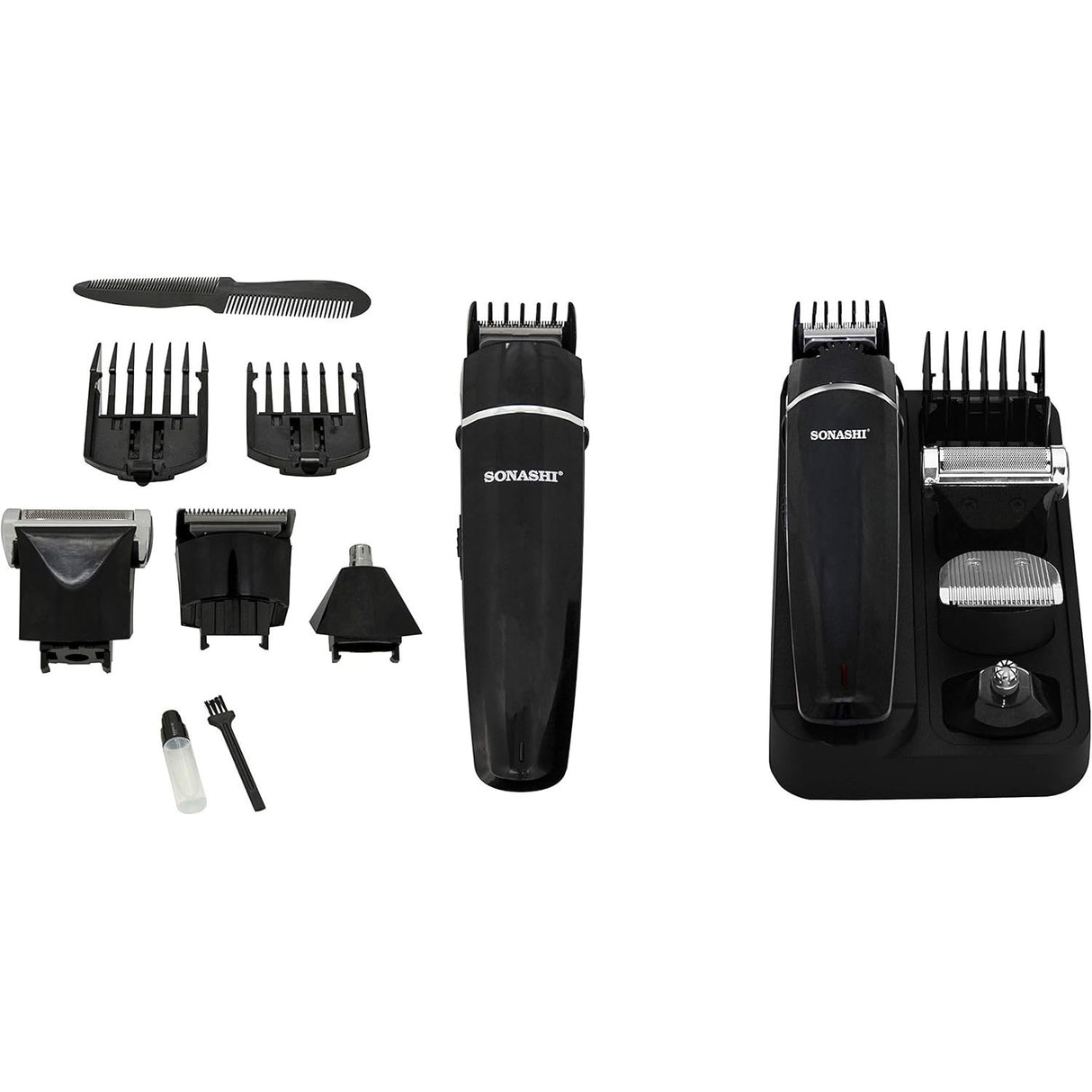 Sonashi 7 in 1 Rechargeable Hair Clipper for Men - SHC - 1014 - Al Kabayel Dicount CenterSonashi 7 in 1 Rechargeable Hair Clipper for Men - SHC - 1014trimmerSONASHIAl Kabayel Dicount Center