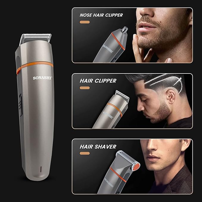 SONASHI 7 in 1 Rechargeable Hair Clipper Set - SHC - 1014U - Al Kabayel Discount CentreSONASHI 7 in 1 Rechargeable Hair Clipper Set - SHC - 1014UPersonal Care & Styling ToolsSONASHIAl Kabayel Discount Centre