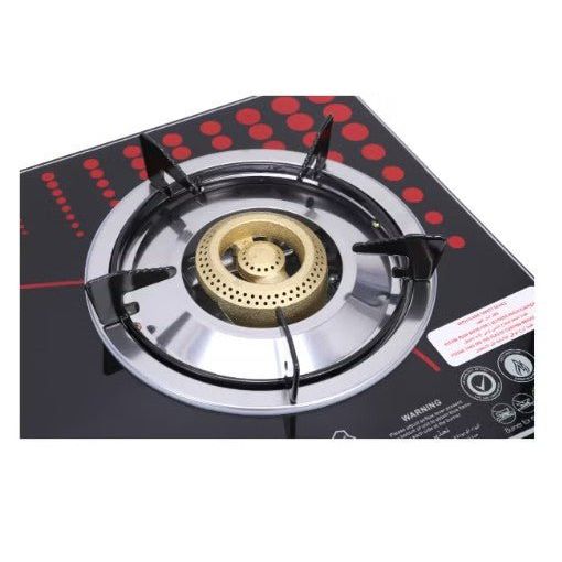 Sonashi Double Burner Gas Stove with Durable 7MM Toughened Safety Glass and Piezo Ignition System, LPG with Low Gas Consumption and Maximum Power, SGB - 205G black - Al Kabayel Discount CentreSonashi Double Burner Gas Stove with Durable 7MM Toughened Safety Glass and Piezo Ignition System, LPG with Low Gas Consumption and Maximum Power, SGB - 205G blackCooktopsSONASHIAl Kabayel Discount Centre
