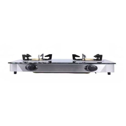 Sonashi Double Burner Gas Stove with Durable 7MM Toughened Safety Glass and Piezo Ignition System, LPG with Low Gas Consumption and Maximum Power, SGB - 205G black - Al Kabayel Discount CentreSonashi Double Burner Gas Stove with Durable 7MM Toughened Safety Glass and Piezo Ignition System, LPG with Low Gas Consumption and Maximum Power, SGB - 205G blackCooktopsSONASHIAl Kabayel Discount Centre