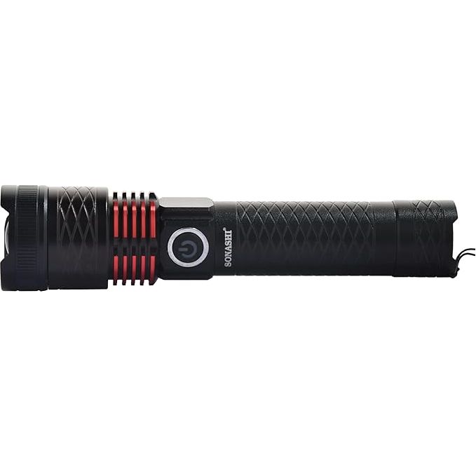 Sonashi Rechargeable LED Torch SLT - 601 Black - Al Kabayel Dicount CenterSonashi Rechargeable LED Torch SLT - 601 BlackHandheld FlashlightsSONASHIAl Kabayel Dicount Center