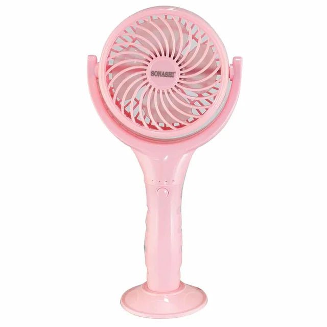 Sonashi Rechargeable Mini Fan SRF-404 (Pink/White) - Al Kabayel Discount CentreSonashi Rechargeable Mini Fan SRF-404 (Pink/White)Mini FansSONASHIAl Kabayel Discount Centre