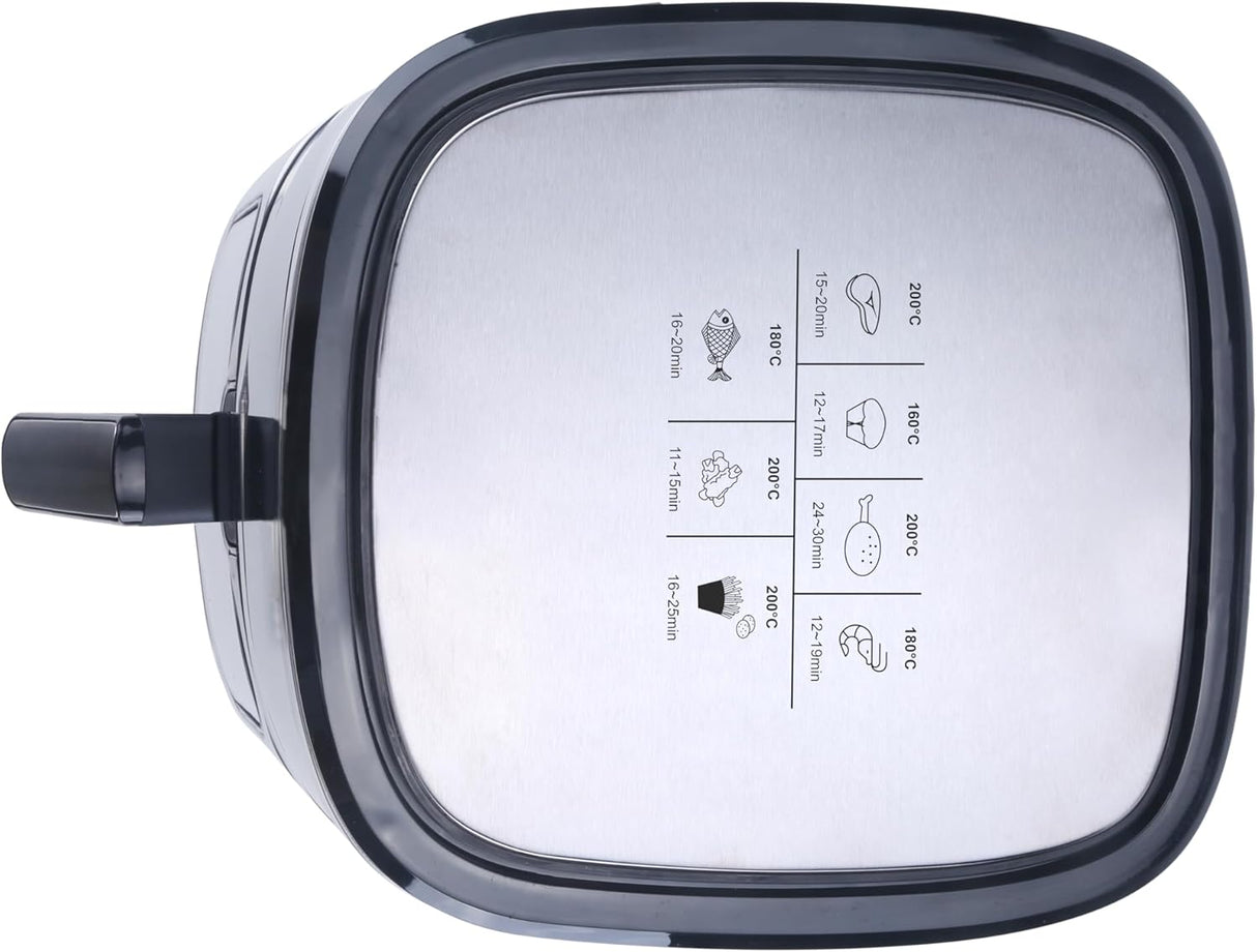 SONASHI SAF - 620N Digital Air Fryer – 6.2L Non Stick Removable Pot, 5.2L Teflon Food Basket with LED Touch Screen Display, Timer | Electric Air Fryer | Home Kitchen Appliance - Al Kabayel Discount CentreSONASHI SAF - 620N Digital Air Fryer – 6.2L Non Stick Removable Pot, 5.2L Teflon Food Basket with LED Touch Screen Display, Timer | Electric Air Fryer | Home Kitchen ApplianceAir FryersSONASHIAl Kabayel Discount Centre