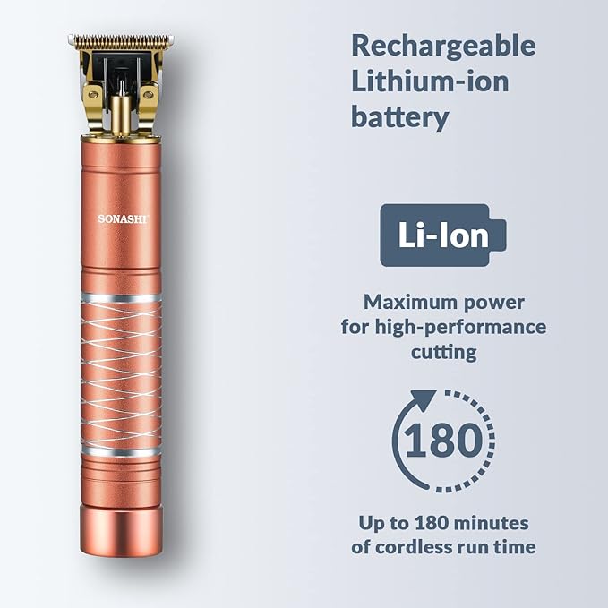 Sonashi SHC - 1058 Rechargeable Hair Clipper w/ 4 Plastic Combs, Cleaning Brush, Oil Bottle, USB Cable | Cordless Hair Clipper | Home Appliance - Al Kabayel Dicount CenterSonashi SHC - 1058 Rechargeable Hair Clipper w/ 4 Plastic Combs, Cleaning Brush, Oil Bottle, USB Cable | Cordless Hair Clipper | Home AppliancetrimmerSONASHIAl Kabayel Dicount Center