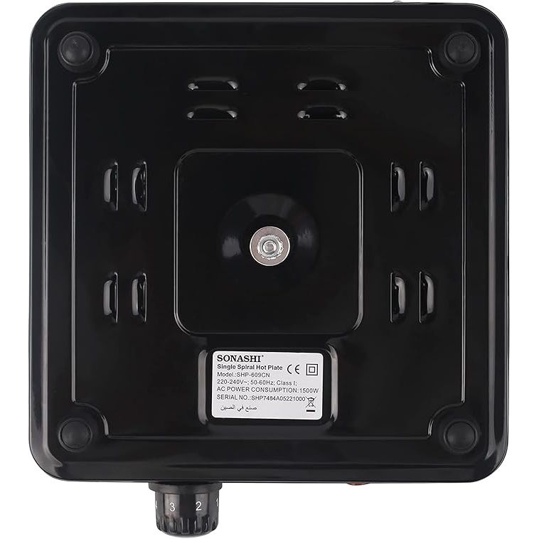 SONASHI SINGLE SPIRAL HOT PLATE, SHP - 609C - Al Kabayel Dicount CenterSONASHI SINGLE SPIRAL HOT PLATE, SHP - 609CRange CooktopsSONASHIAl Kabayel Dicount Center