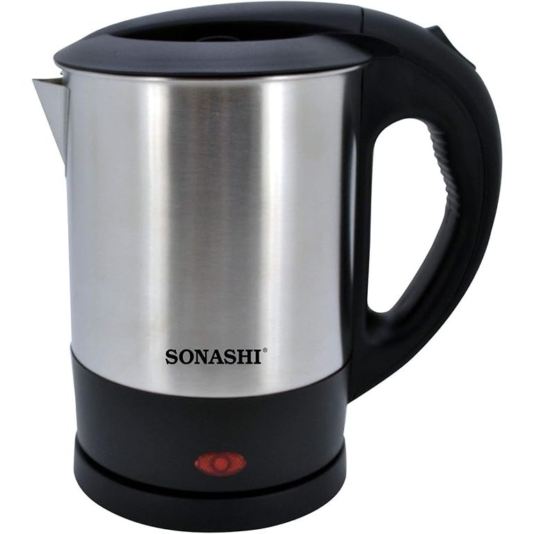 SONASHI SKT - 1001 1 Litre Cordless Kettle, Stainless Steel Body w/Safety Lock Lid, On/Off Switch, Light Indicator | Home Appliances - Al Kabayel Dicount CenterSONASHI SKT - 1001 1 Litre Cordless Kettle, Stainless Steel Body w/Safety Lock Lid, On/Off Switch, Light Indicator | Home AppliancesElectric KettlesSONASHIAl Kabayel Dicount Center