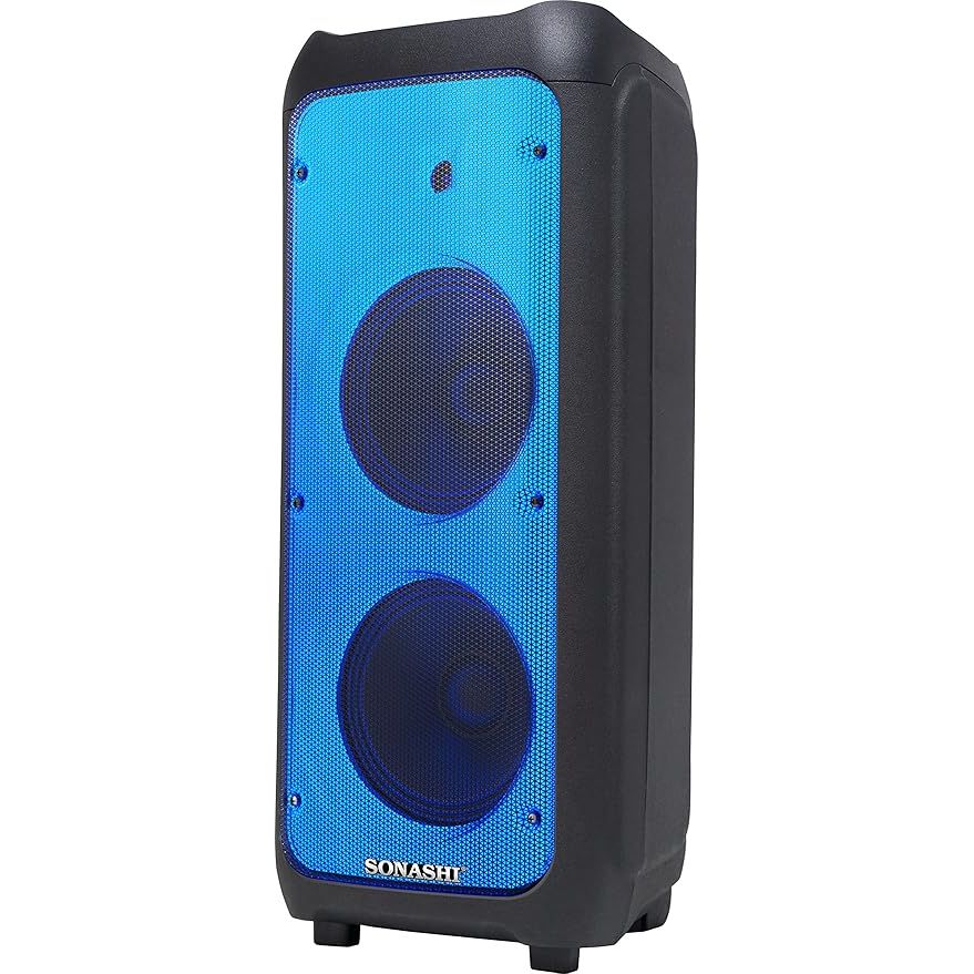 SONASHI SPS - 8018RT 8" Dual Rechargeable Speaker w/Bluetooth Function, USB Slot, Disco Lights, FM Radio, Remote Control - Al Kabayel Dicount CenterSONASHI SPS - 8018RT 8" Dual Rechargeable Speaker w/Bluetooth Function, USB Slot, Disco Lights, FM Radio, Remote ControlPortable Bluetooth SpeakersSONASHIAl Kabayel Dicount Center