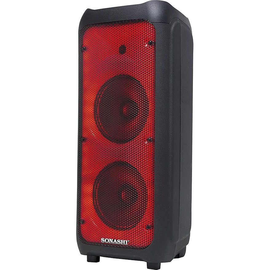 SONASHI SPS - 8018RT 8" Dual Rechargeable Speaker w/Bluetooth Function, USB Slot, Disco Lights, FM Radio, Remote Control - Al Kabayel Dicount CenterSONASHI SPS - 8018RT 8" Dual Rechargeable Speaker w/Bluetooth Function, USB Slot, Disco Lights, FM Radio, Remote ControlPortable Bluetooth SpeakersSONASHIAl Kabayel Dicount Center