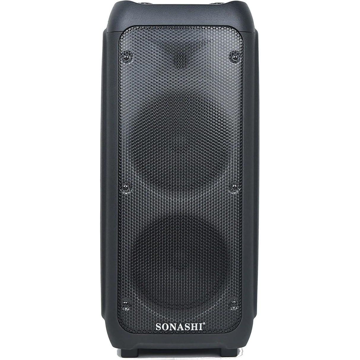 SONASHI SPS - 8018RT 8" Dual Rechargeable Speaker w/Bluetooth Function, USB Slot, Disco Lights, FM Radio, Remote Control - Al Kabayel Dicount CenterSONASHI SPS - 8018RT 8" Dual Rechargeable Speaker w/Bluetooth Function, USB Slot, Disco Lights, FM Radio, Remote ControlPortable Bluetooth SpeakersSONASHIAl Kabayel Dicount Center